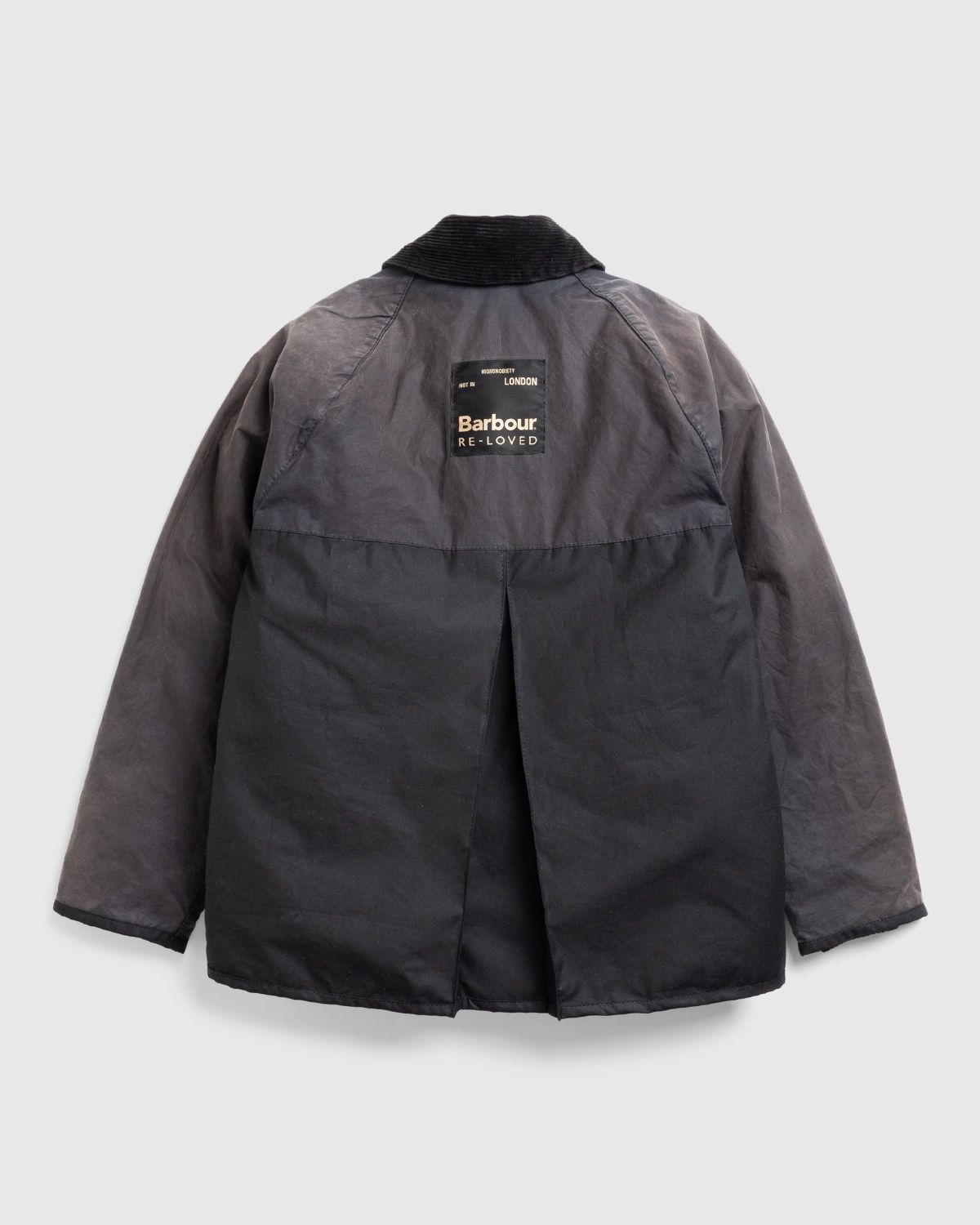 Barbour x Highsnobiety – Re-Loved Bedale Jacket Size 32 (XS) Gray 
